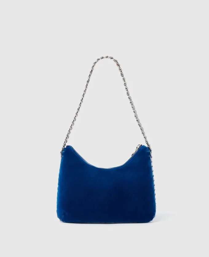Sac à bandoulière Falabella avec chaîne en cristal sans plomb