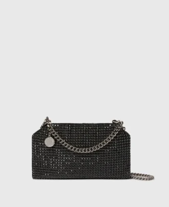 Sac à bandoulière Falabella Crystal Mesh