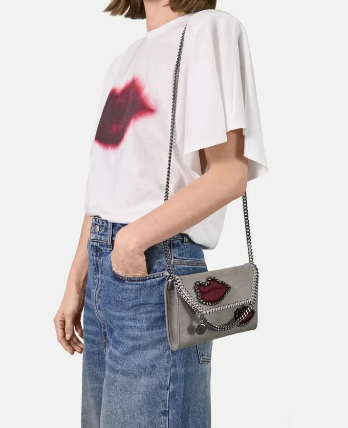 Sac à bandoulière Falabella Lips Wallet