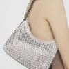 Sac à bandoulière à fermeture éclair Falabella Crystal Hotfix Sac à bandoulière à fermeture éclair Falabella Crystal Hotfix