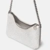 Sac à bandoulière à fermeture éclair Falabella Crystal Hotfix Sac à bandoulière à fermeture éclair Falabella Crystal Hotfix