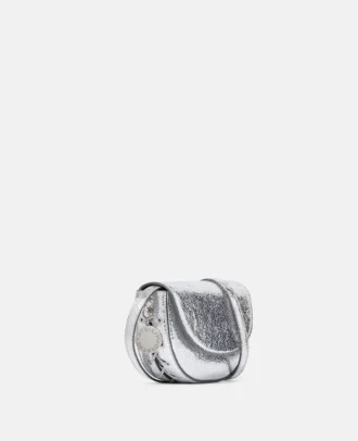 Sac à bandoulière Frayme argent craquelé Sac à bandoulière Frayme argent craquelé