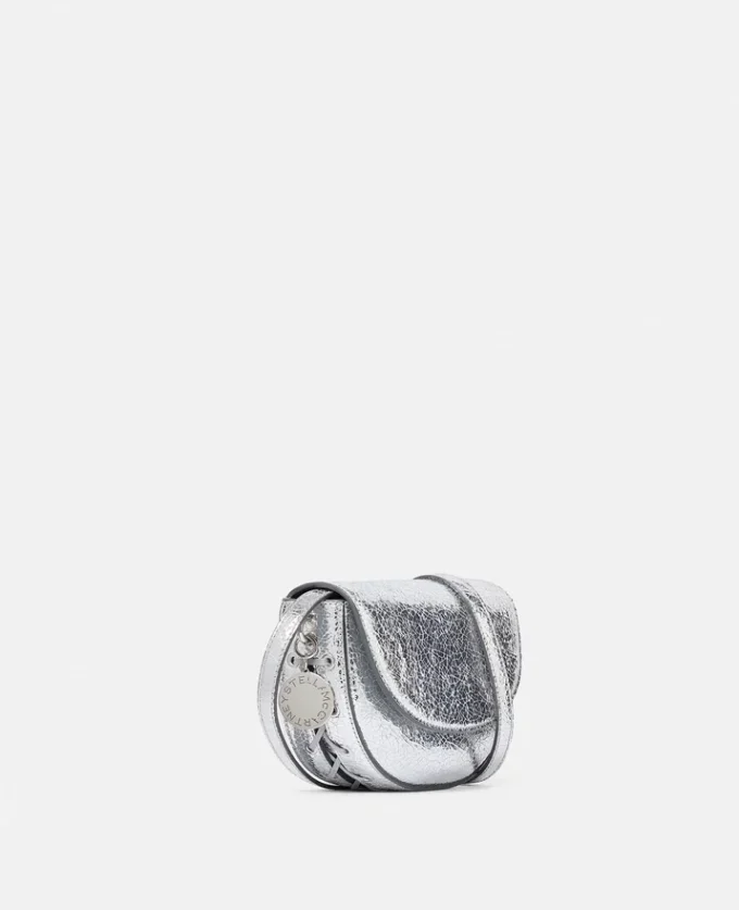 Sac à bandoulière Frayme argent craquelé Sac à bandoulière Frayme argent craquelé