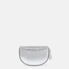 Sac à bandoulière Frayme argent craquelé Sac à bandoulière Frayme argent craquelé