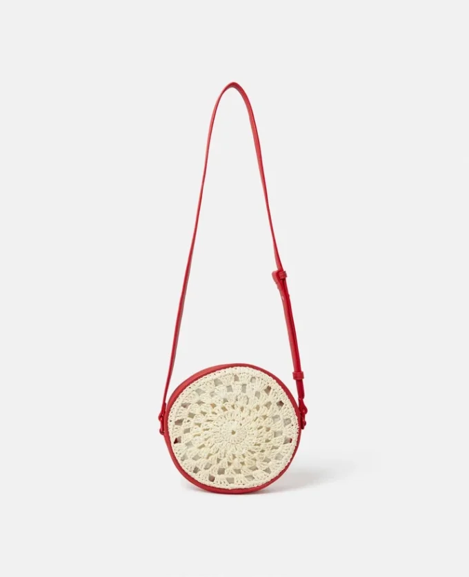 Sac à bandoulière Heart Raffia Sac à bandoulière Heart Raffia