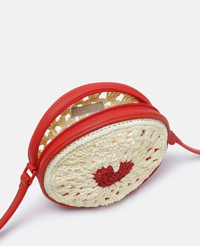 Sac à bandoulière Heart Raffia Sac à bandoulière Heart Raffia