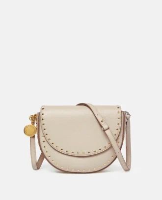 Sac à bandoulière moyen Frayme Studded Grainy Alter Mat