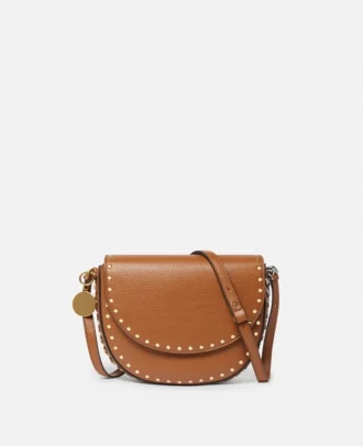 Sac à bandoulière moyen Frayme Studded Grainy Alter Mat