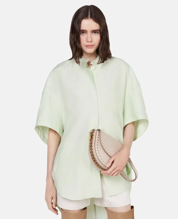Sac à bandoulière moyen Frayme Studded Grainy Alter Mat