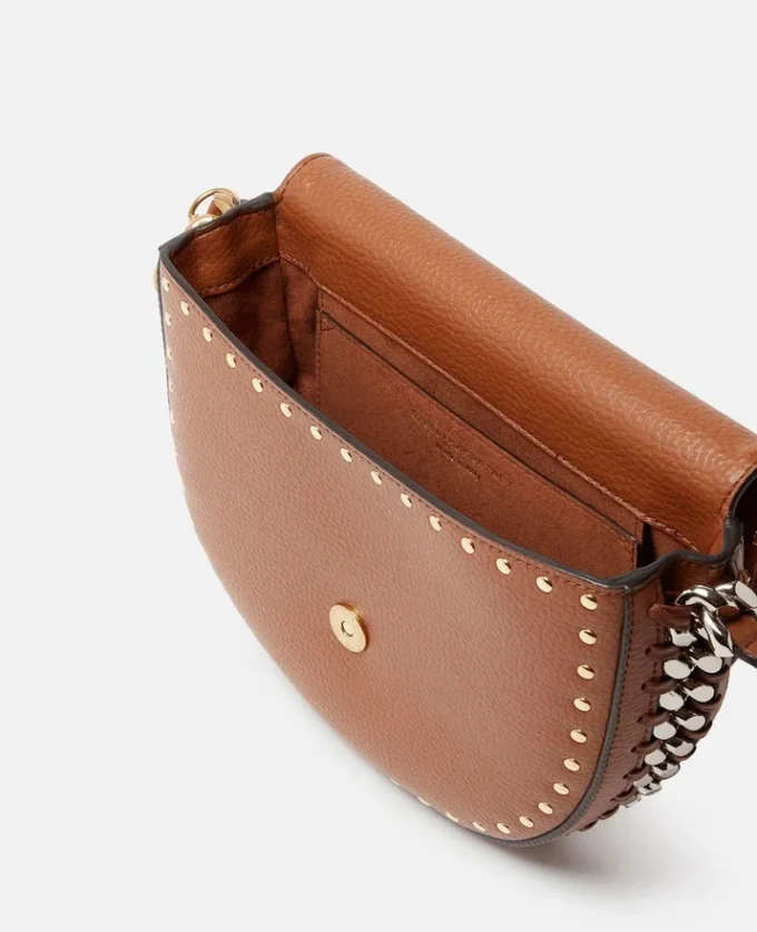 Sac à bandoulière moyen Frayme Studded Grainy Alter Mat