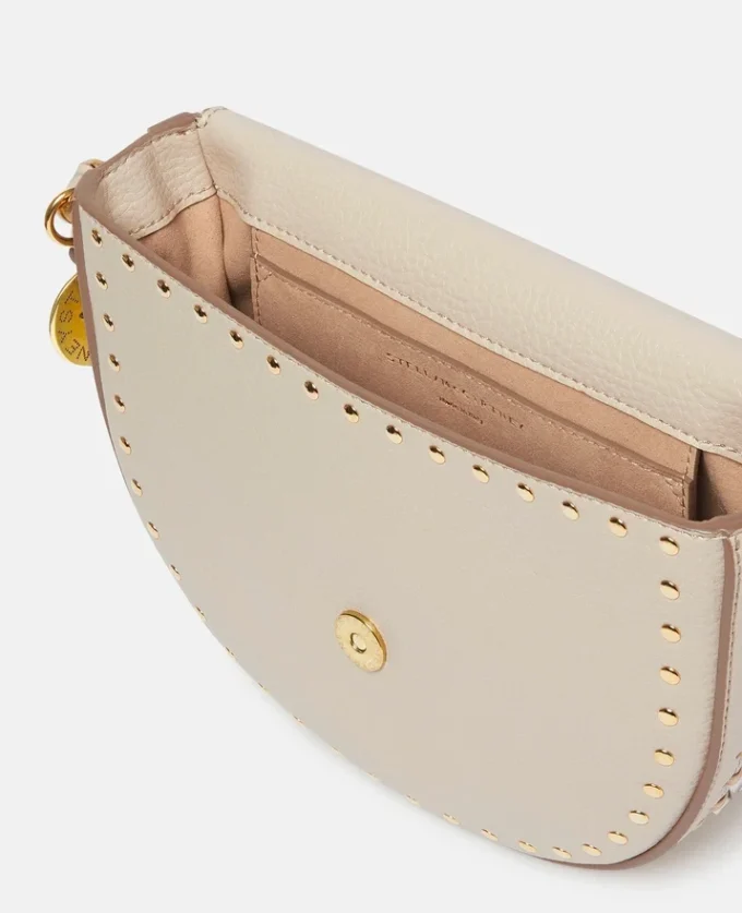 Sac à bandoulière moyen Frayme Studded Grainy Alter Mat