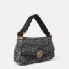 Sac à bandoulière rembourré en tweed S-Wave