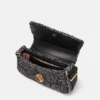 Sac à bandoulière rembourré en tweed S-Wave