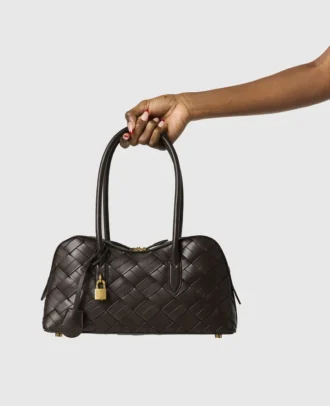 Sac à bandoulière tissé Stella Ryder
