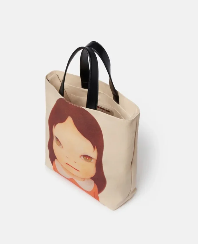 Sac cabas en toile de coton imprimé Twins I Sac cabas en toile de coton imprimé Twins I