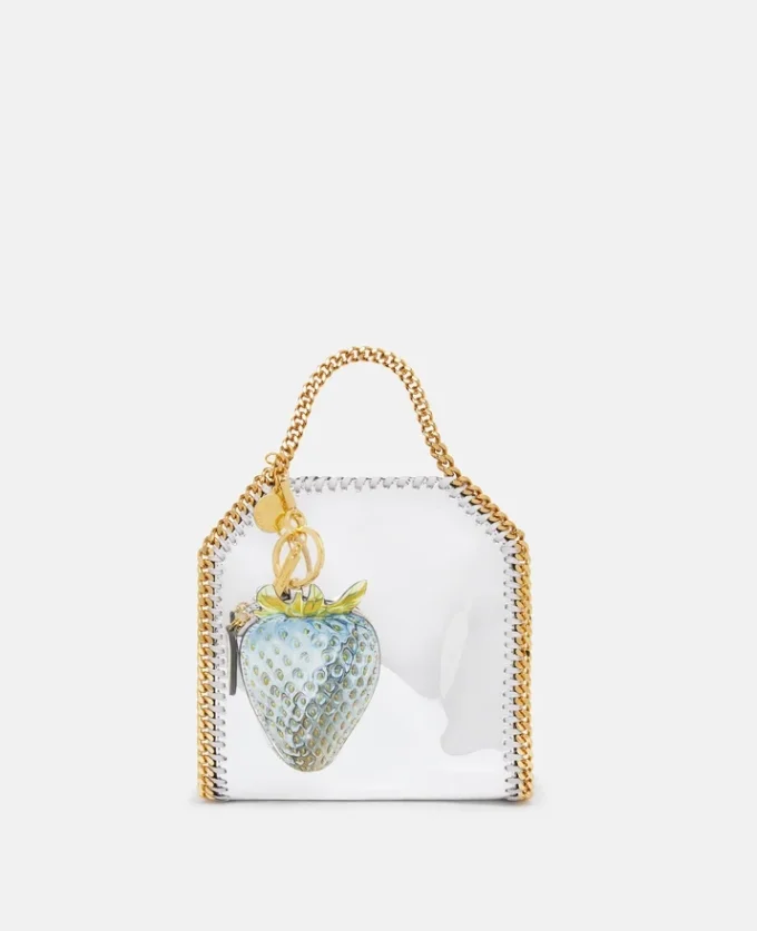 Sac cabas Falabella à effet chromé miroir Sac cabas Falabella à effet chromé miroir