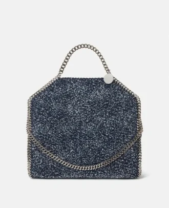 Sac cabas Falabella à rabat en bouclé