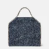 Sac cabas Falabella à rabat en bouclé