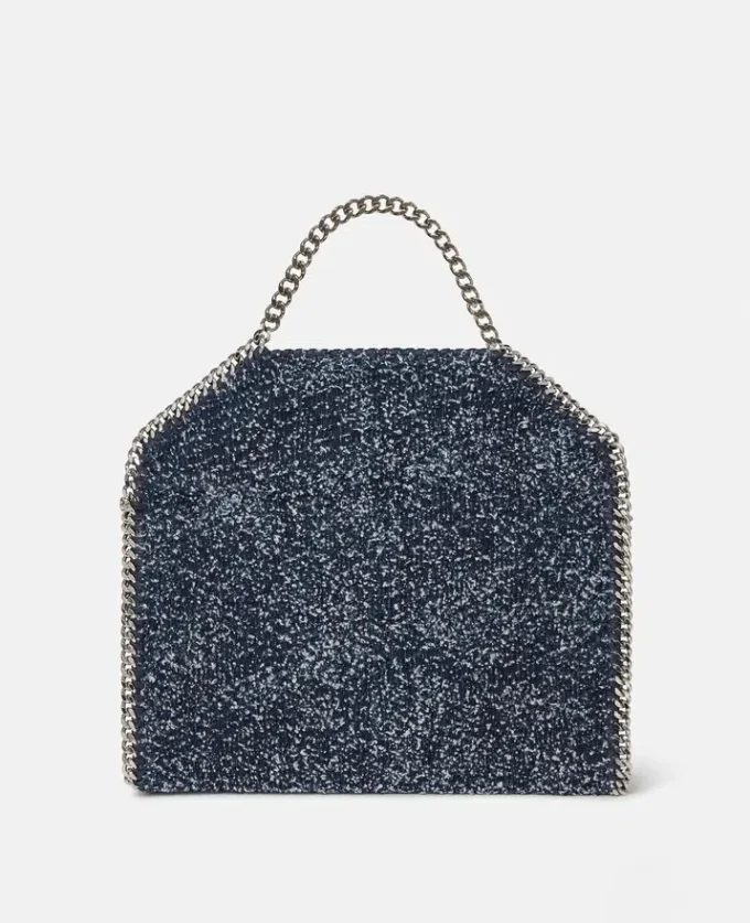 Sac cabas Falabella à rabat en bouclé