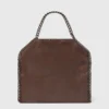 Sac cabas Falabella à rabat en émail