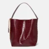 Sac cabas Frayme à effet croco gaufré Sac cabas Frayme à effet croco gaufré