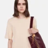 Sac cabas Frayme à effet croco gaufré Sac cabas Frayme à effet croco gaufré