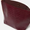 Sac cabas Frayme à effet croco gaufré Sac cabas Frayme à effet croco gaufré