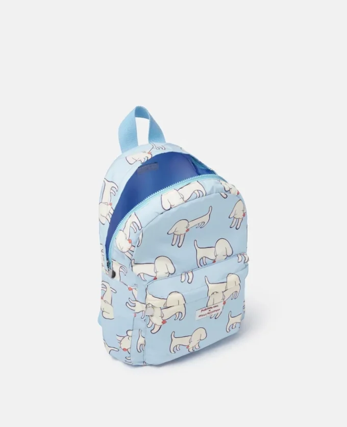 Sac à dos imprimé chiots solitaires