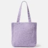 Sac fourre-tout en tricot graphique Stay Earthy Sac fourre-tout en tricot graphique Stay Earthy
