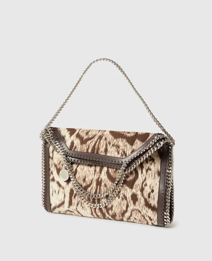 Sac fourre-tout à rabat Falabella Cloud Leopard Sac fourre-tout à rabat Falabella Cloud Leopard