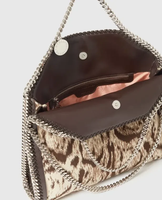 Sac fourre-tout à rabat Falabella Cloud Leopard Sac fourre-tout à rabat Falabella Cloud Leopard