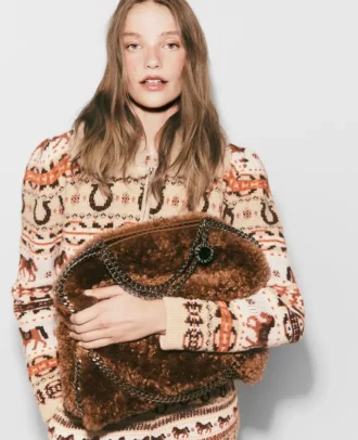 Sac fourre-tout à rabat Falabella Plush