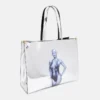 Sac fourre-tout Sexy Robot Graphic à effet chrome miroir Sac fourre-tout Sexy Robot Graphic à effet chrome miroir