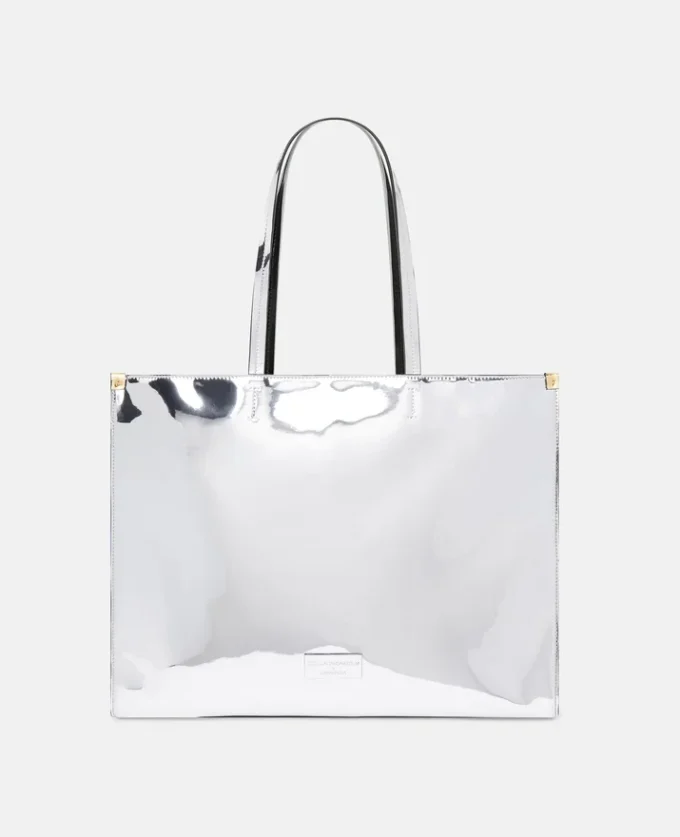 Sac fourre-tout Sexy Robot Graphic à effet chrome miroir Sac fourre-tout Sexy Robot Graphic à effet chrome miroir