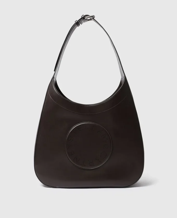 Sac hobo souple avec logo