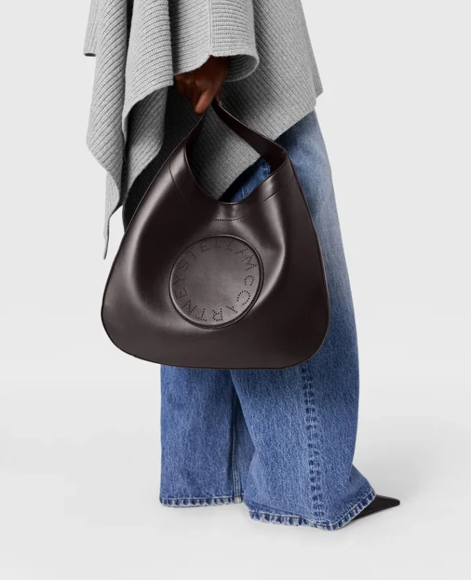 Sac hobo souple avec logo