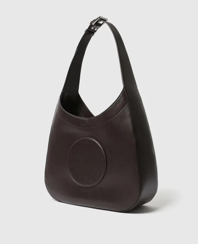 Sac hobo souple avec logo