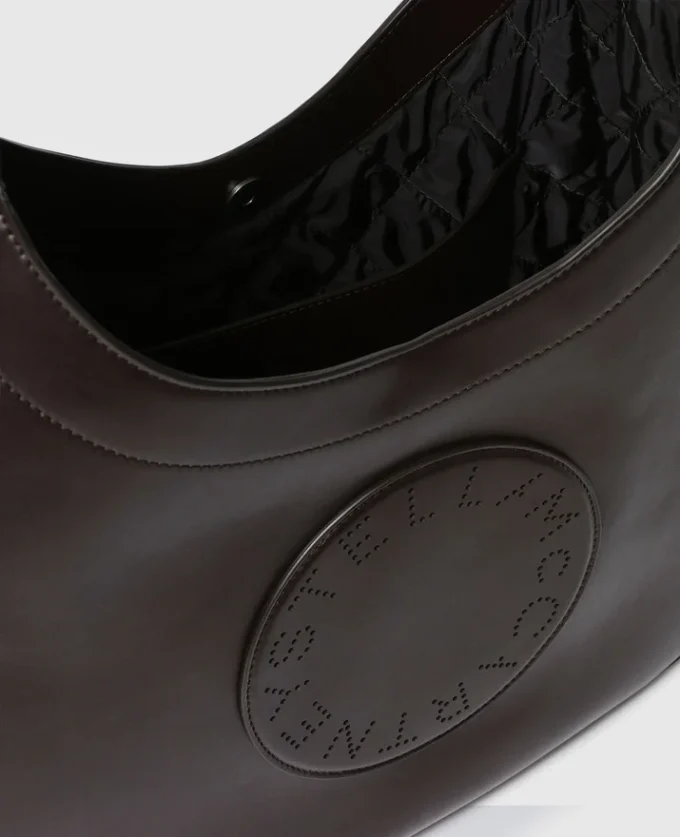 Sac hobo souple avec logo