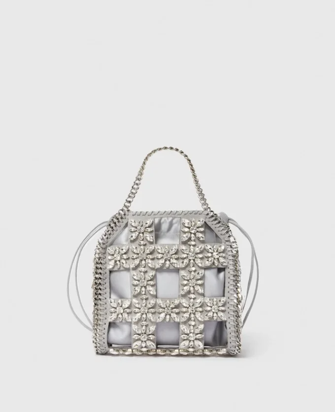 Sac à main Falabella Tiny Crystal Cage Sac à main Falabella Tiny Crystal Cage