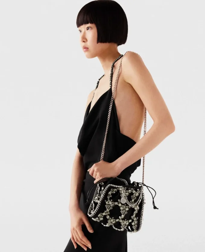 Sac à main Falabella Tiny Crystal Cage Sac à main Falabella Tiny Crystal Cage