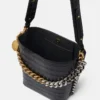 Sac seau Frayme à effet croco gaufré Sac seau Frayme à effet croco gaufré
