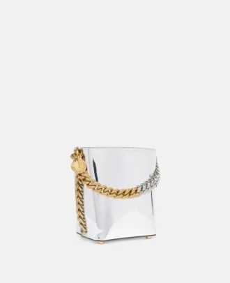 Sac seau Frayme à finition chromée miroir