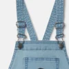 Salopette en denim brodée « I Love You » Salopette en denim brodée « I Love You »