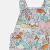 Salopette en denim imprimé forêt Salopette en denim imprimé forêt