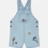 Salopette en denim Woodland Friends Salopette en denim Woodland Friends