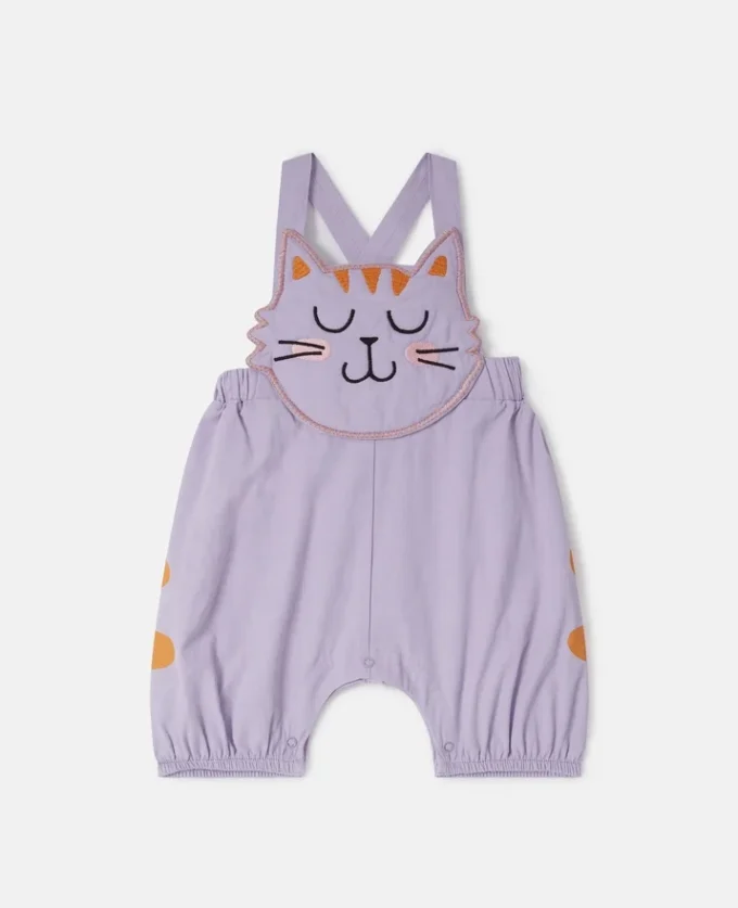 Salopette à motif chat Salopette à motif chat