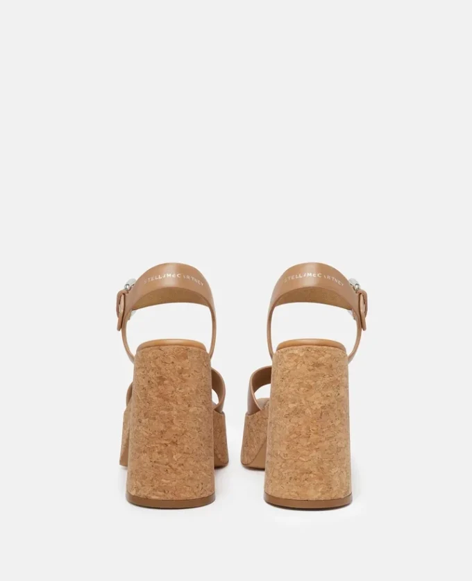 Sandales à plateforme et boucles Skyla