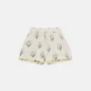 Short à bord festonné et élastique Daisies