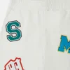 Short brodé aux initiales de la marque Short brodé aux initiales de la marque
