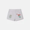Short brodé de fleurs Short brodé de fleurs
